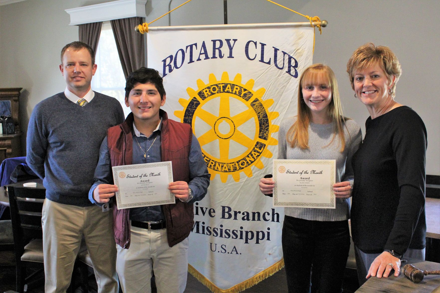 Rotary Students of the Month recognized